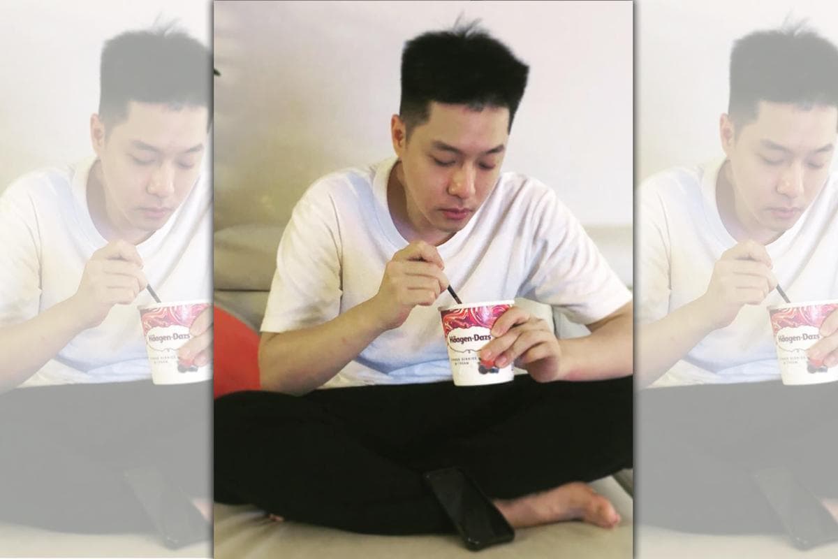 周湯豪私下和小模互動頻繁。（翻攝周湯豪臉書）