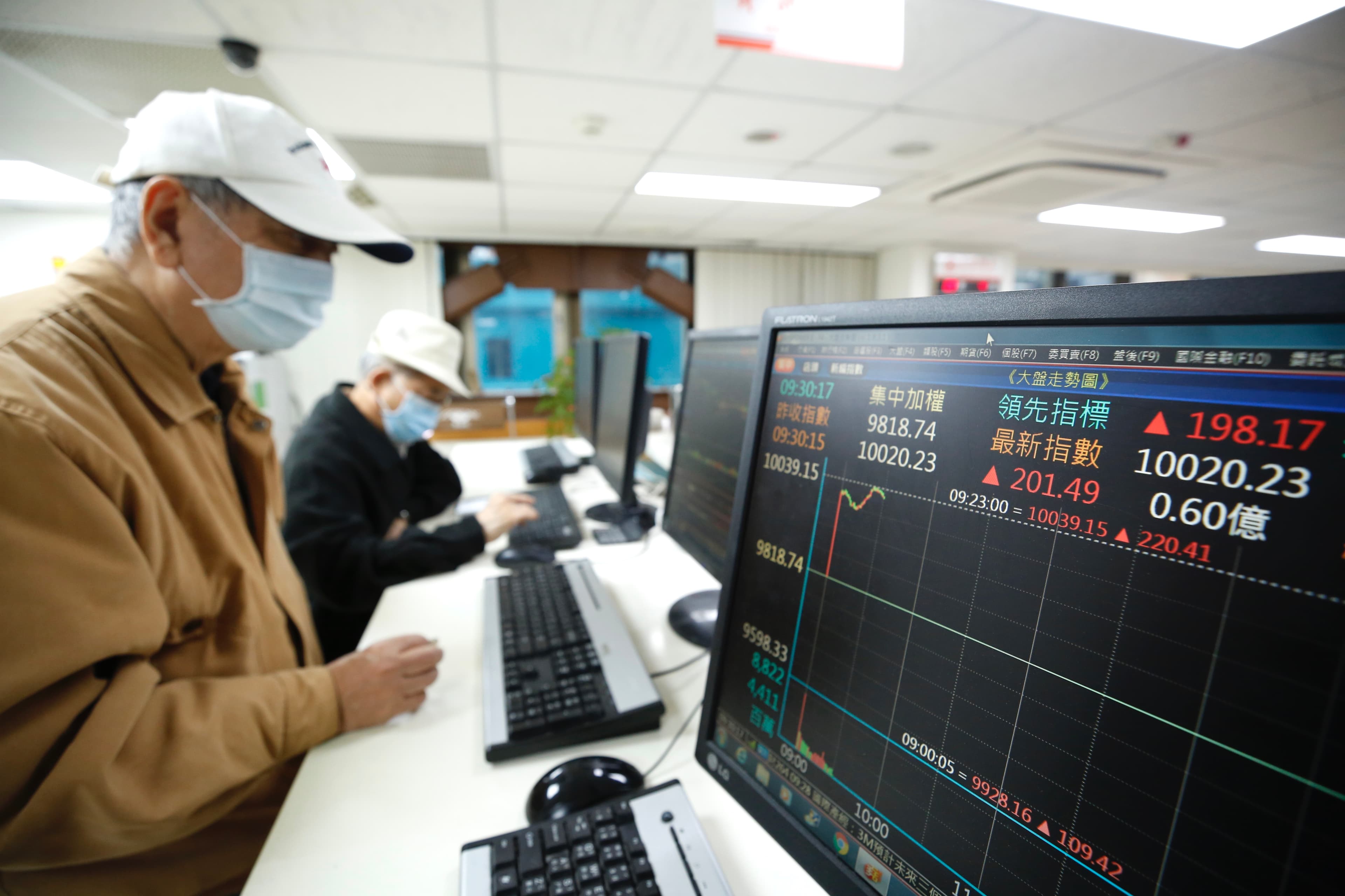 受惠海外資金回流，台股可望震盪向上。