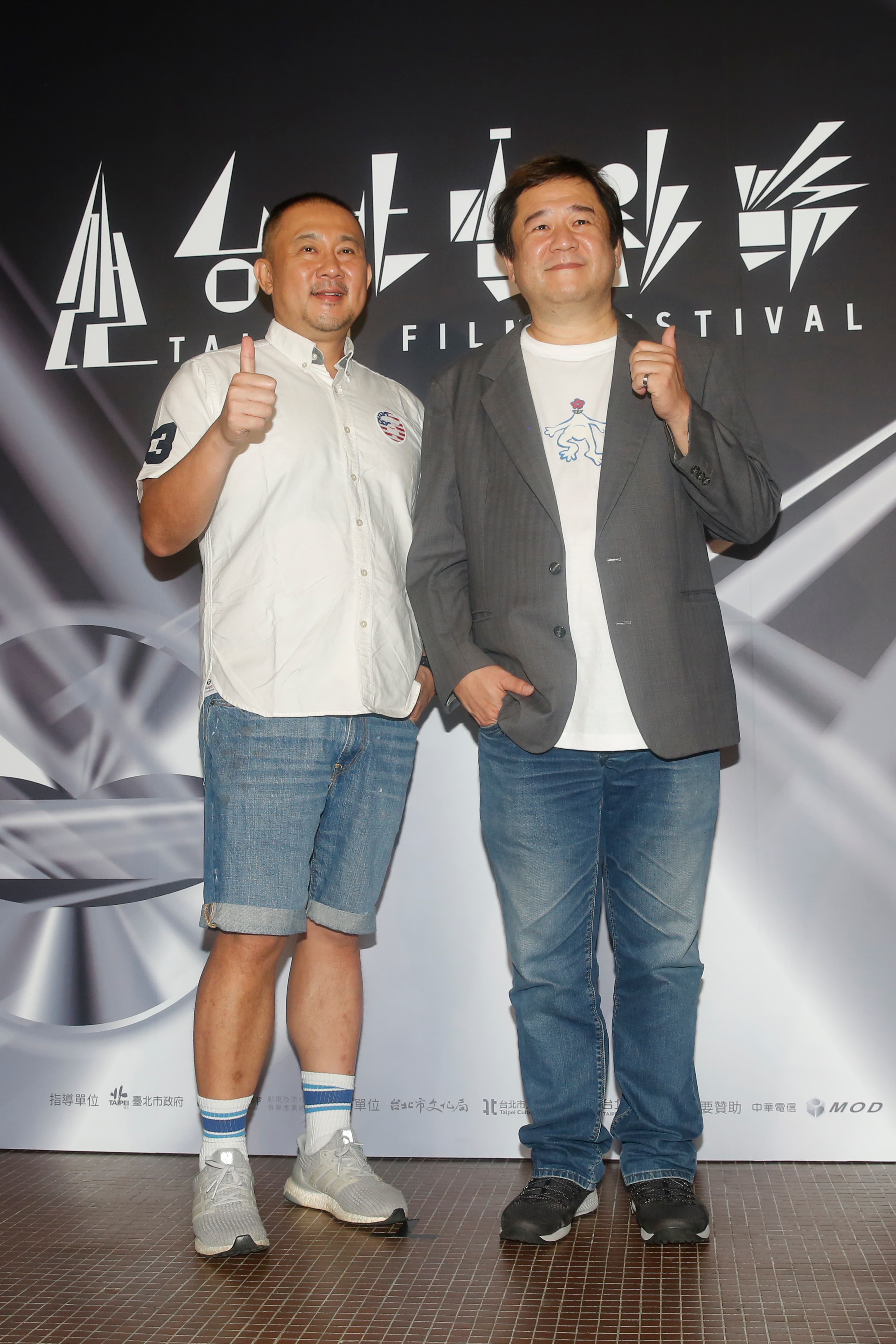 《刻在你心底的名字》導演柳廣輝（左）、監製瞿友寧。