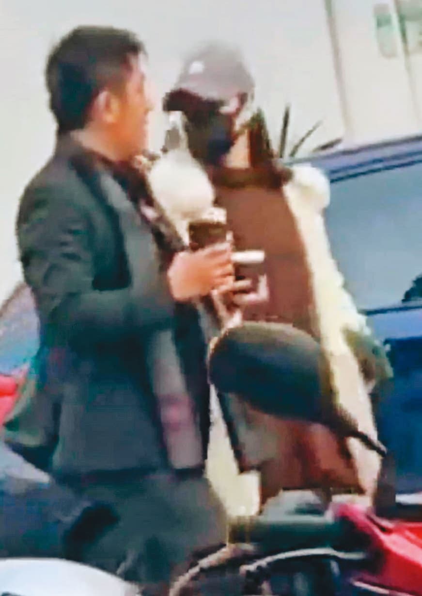 謝妻請徵信社跟拍丈夫（左），卻發現丈夫時常到林娜（右）住處過夜。（讀者提供）