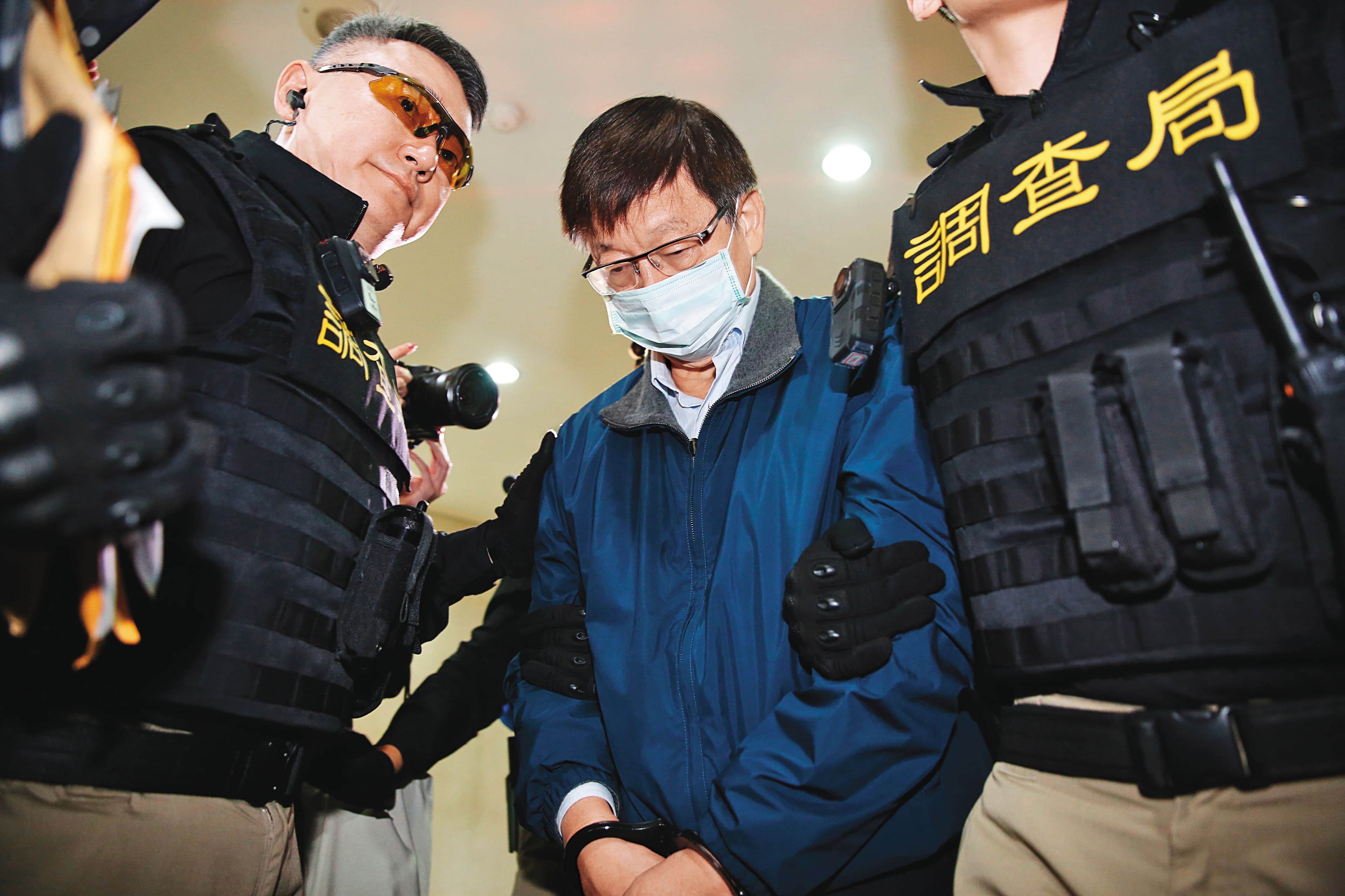 圖 王音之的老公楊文虎（圖）今年1月被押解回台受審，大爆前年在高鐵台北站和立委曾銘宗換名片，並拜託他替潤寅開協調會。