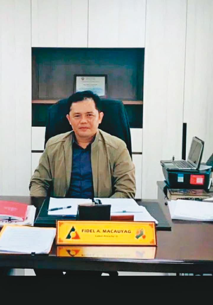 菲國駐台官員馬考雅格（圖）以歐迪朵觸犯網路誹謗罪為由，揚言將她遞解出境，引發我外交部抗議。（讀者提供）