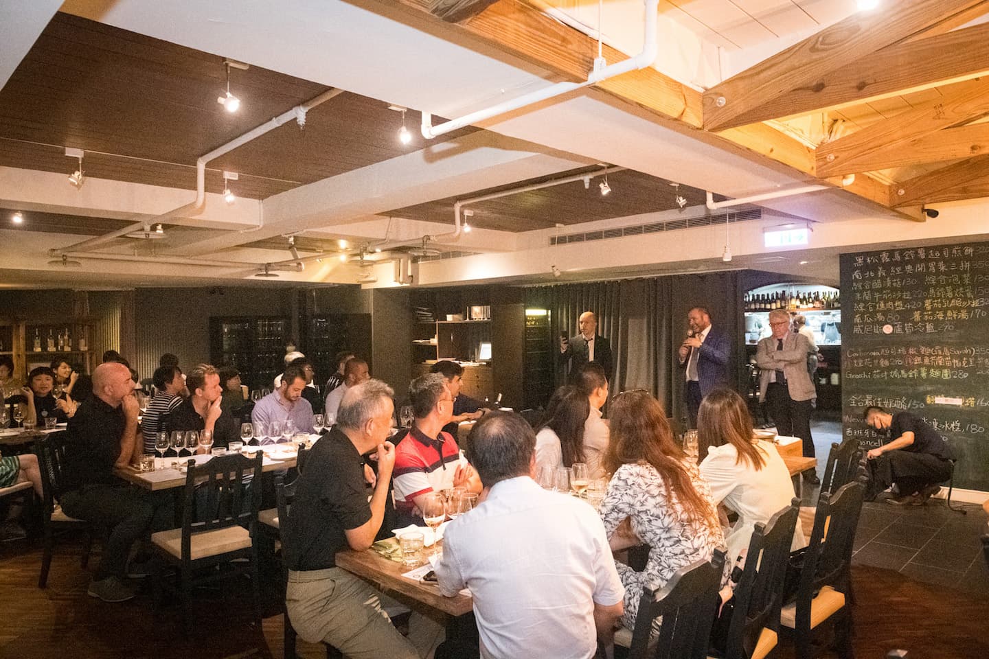 Accademia Italiana Delegazione di Taiwan在「Solo Pasta」舉辦會員餐會。