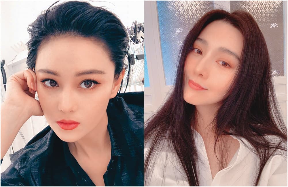 范冰冰撞衫對手甚多，但其中一位卻是她已分手的未婚夫李晨的前女友張馨予，而且范冰冰還比人家晚穿一年。（范冰冰、張馨予微博）