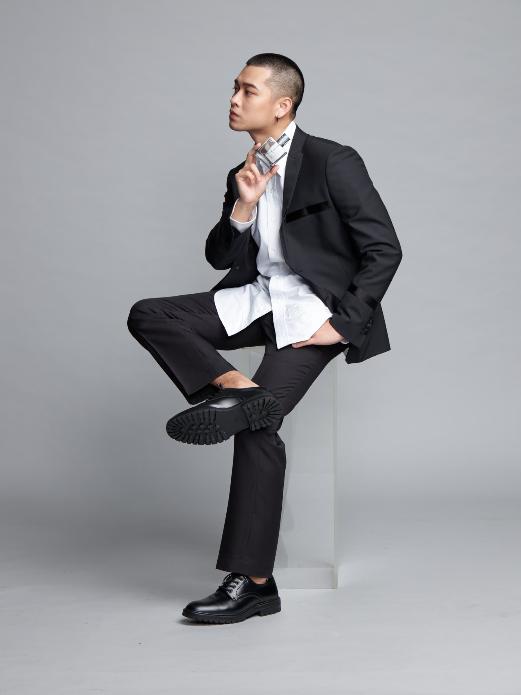 擁高人氣的高爾宣，得知自己入圍最佳新人，相當開心。（陶山音樂提供）
