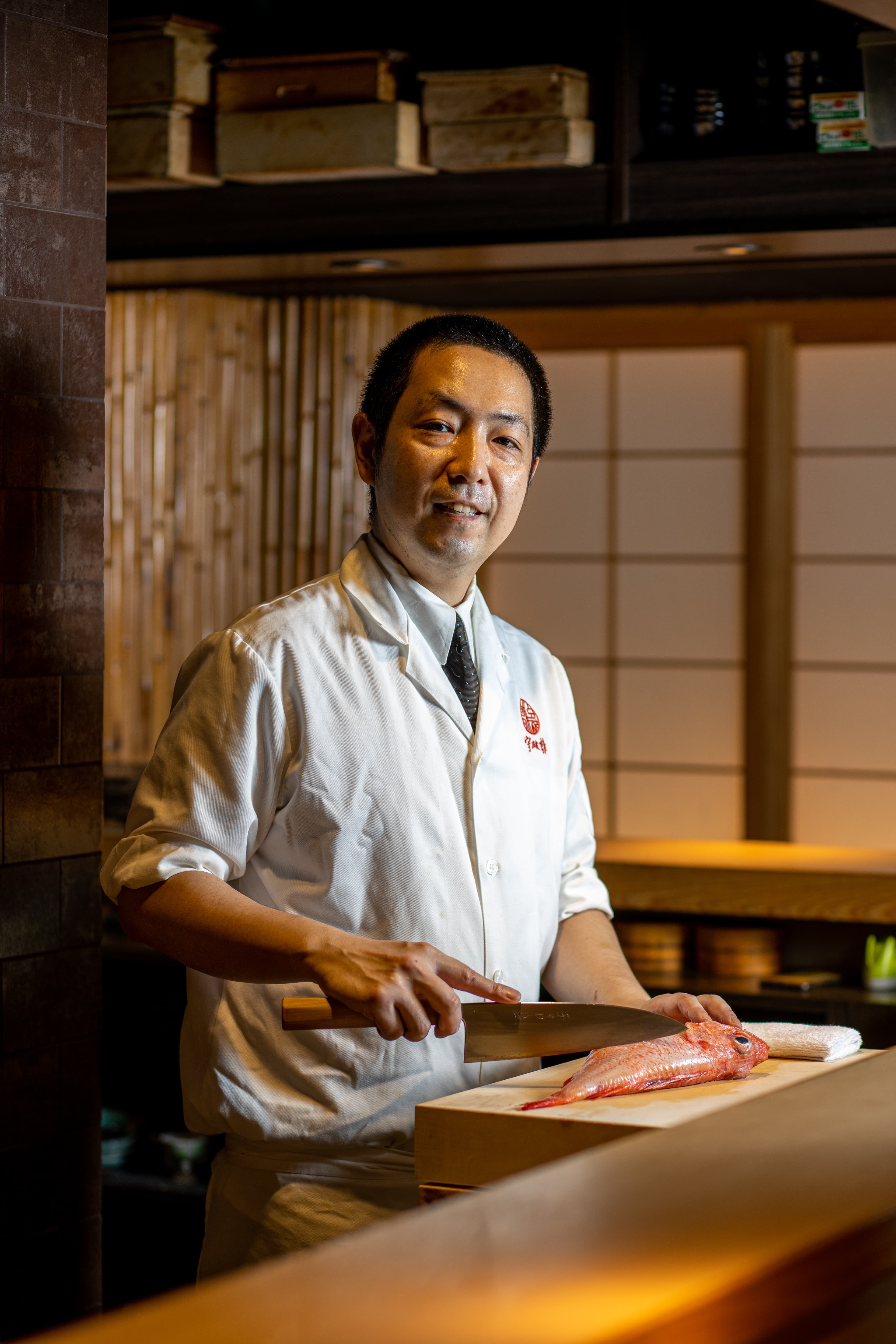 料理長渡邊信介實力穩健，端出的料亭料理深具內涵。
