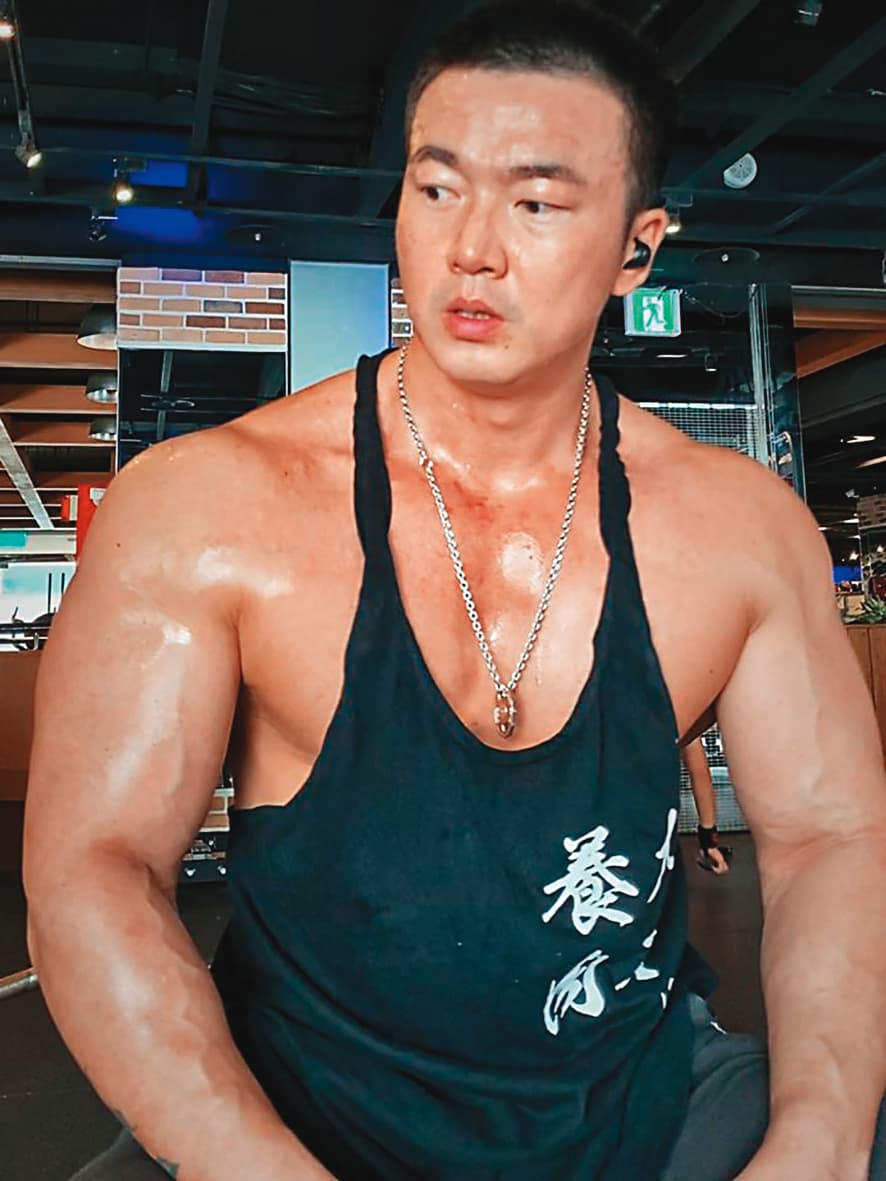 李沛旭大病之後往職業健身路邁進。（翻攝自李沛旭臉書）