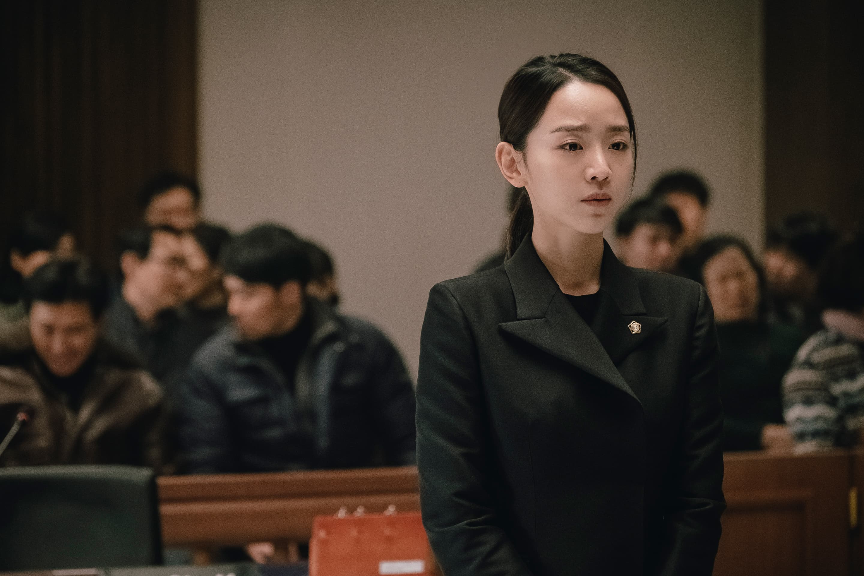 申惠善主演的《翻供》在台口碑發酵，熱賣新台幣2000萬元。（索尼影業提供）
