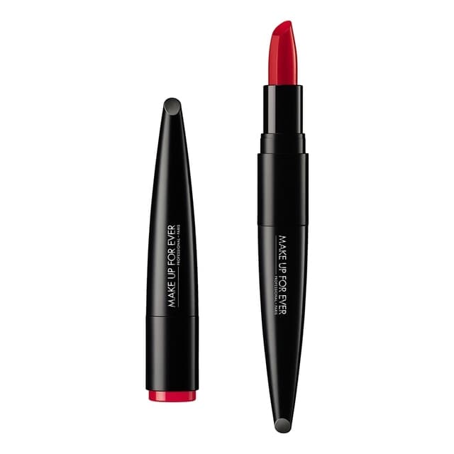 ROCK真我唇膏筆#402 ROCK真我色。NT$860（MAKE UP FOR EVER提供）