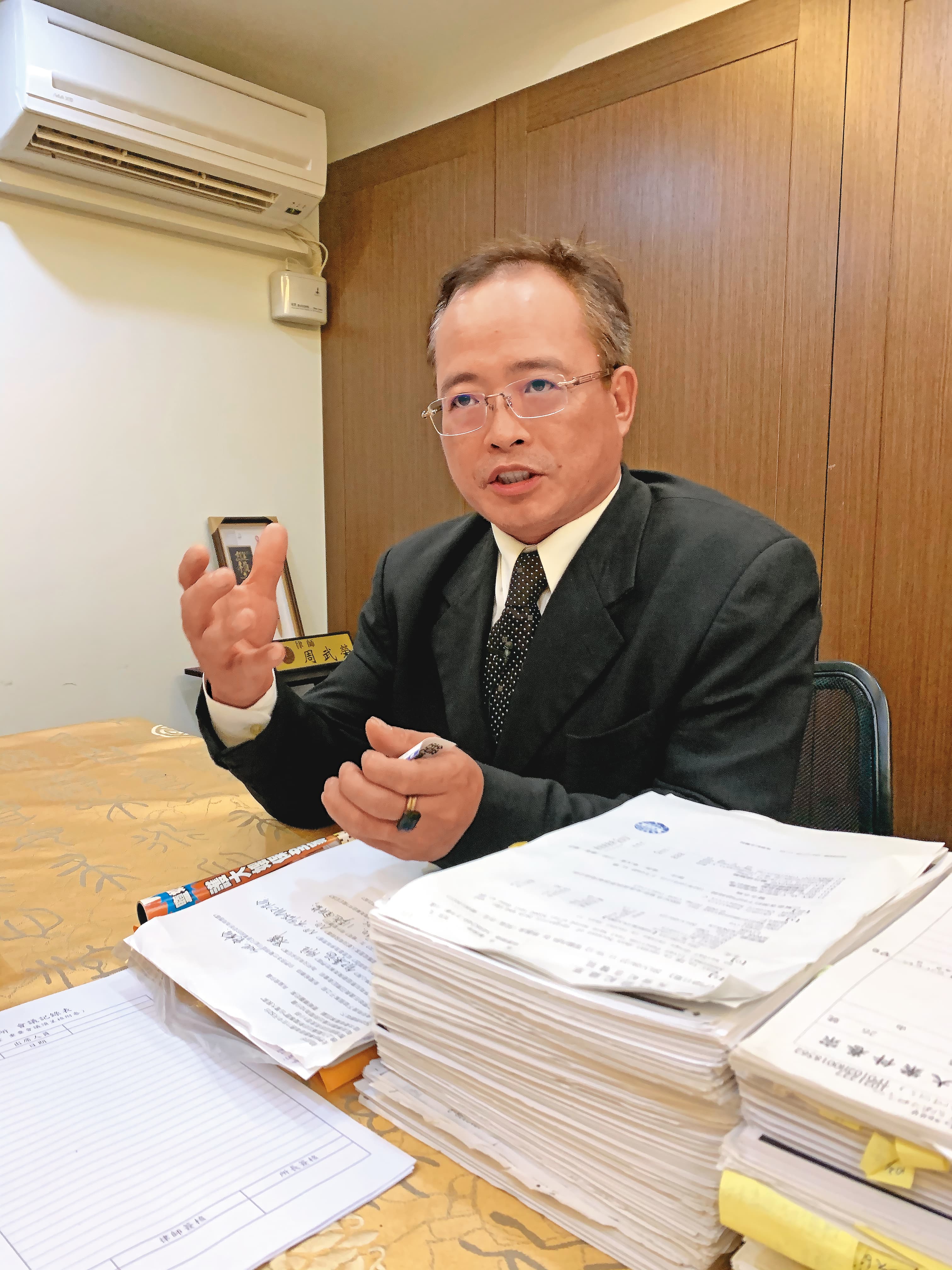 律師周武榮（圖）說，Z女奪走一條人命，遭判20年算是合理。