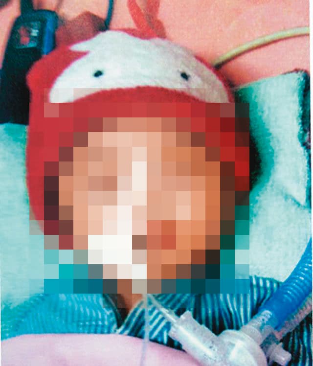 3個月大的女嬰香香喝下加鹽的奶粉，最終因高血鈉症死亡。（翻攝畫面）