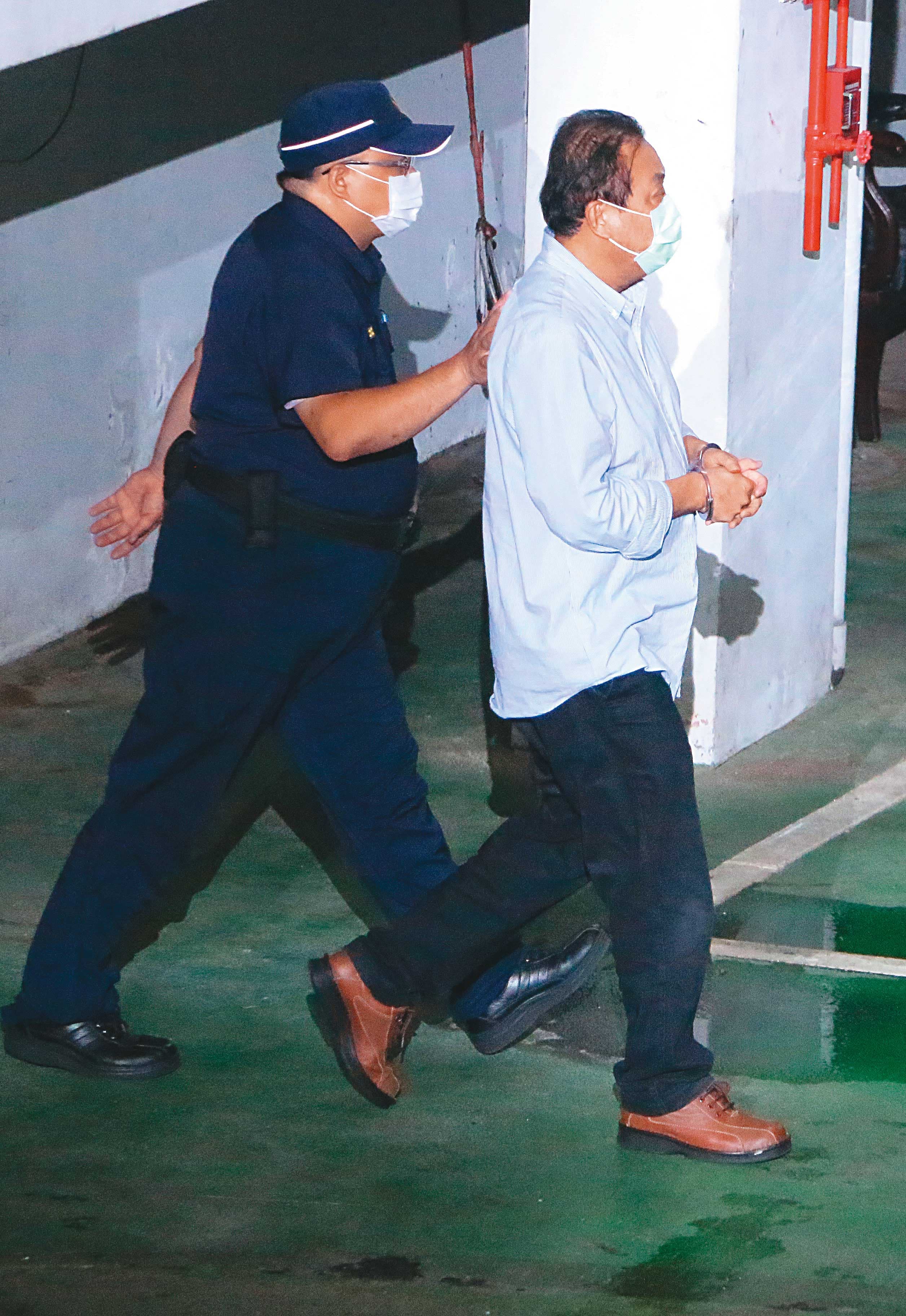立委蘇震清涉嫌向李恆隆索賄2,000萬元遭收押禁見。