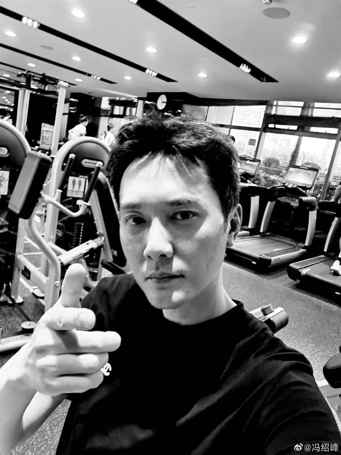 馮紹峰無奈瘦下來沒人要拍，讓他相當「鬧心」。（翻攝自馮紹峰微博）