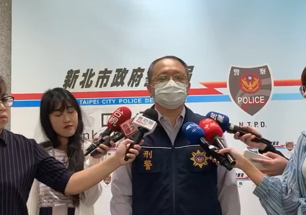 林口分局偵查隊隊長薛光明表示將會全力緝捕在逃嫌犯。（警方提供）