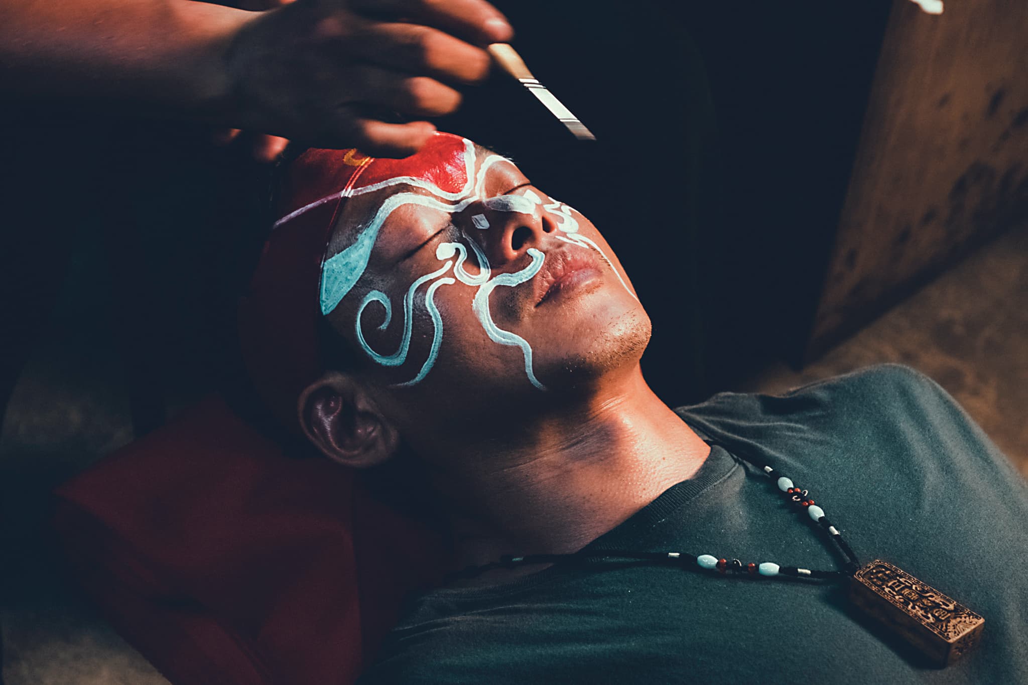 在《馗降：粽邪2》中，李康生有跳鍾馗的演出，他堅持親身上陣。（華影國際提供）
