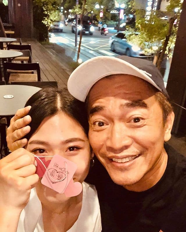 吳宗憲首度曝光Olivia的正面照，讓許多網友相當驚豔。（翻攝自吳宗憲IG）