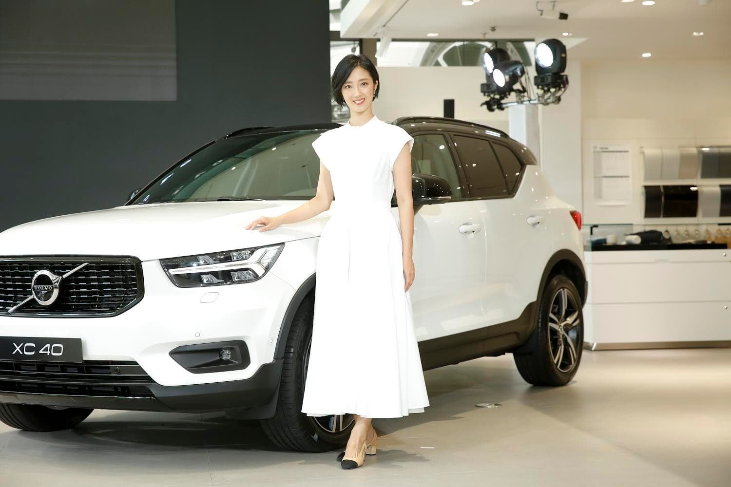 桂綸鎂與金馬導演黃信堯合作Volvo XC40形象廣告《讓世界搭上我的節奏》，在記者會上，公布首批訂單完售。