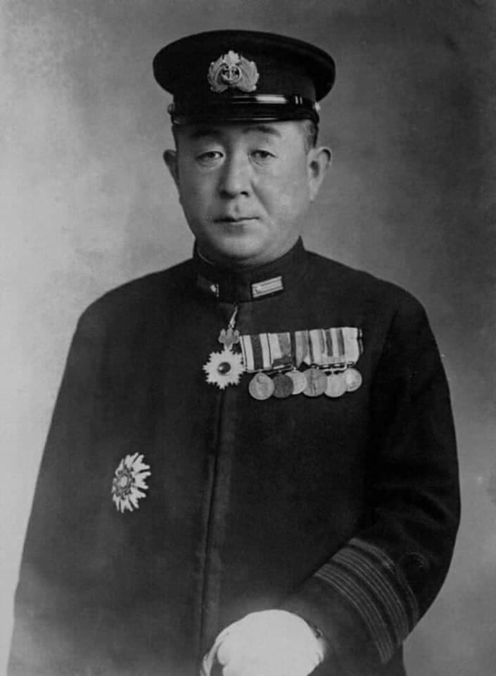 山口多聞在中途島海戰中戰死，追晉海軍中將。（翻攝自維基百科）