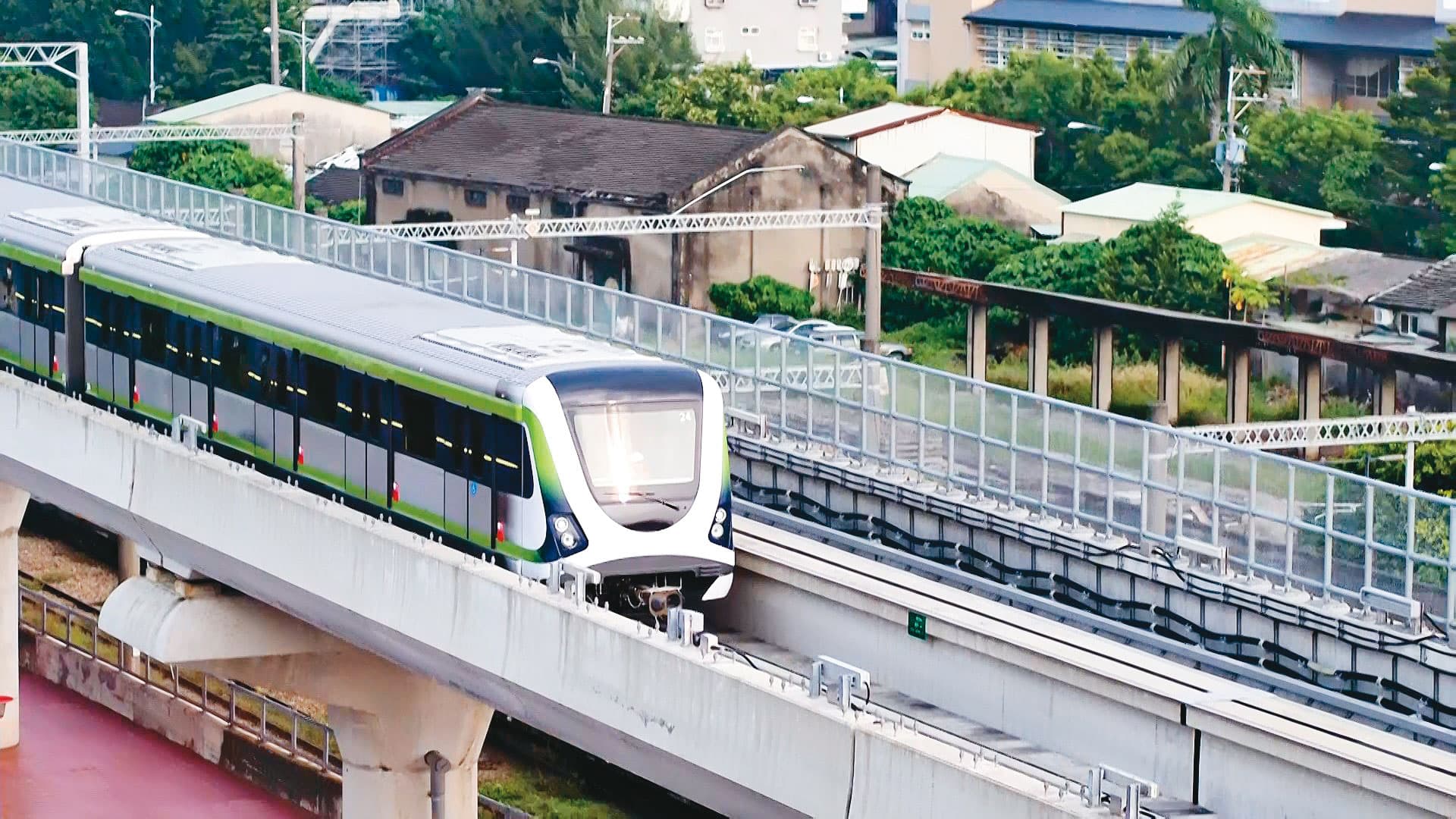 台中捷運綠線已通過初勘，即將履勘，可望在耶誕節前通車。（台中捷運局提供）