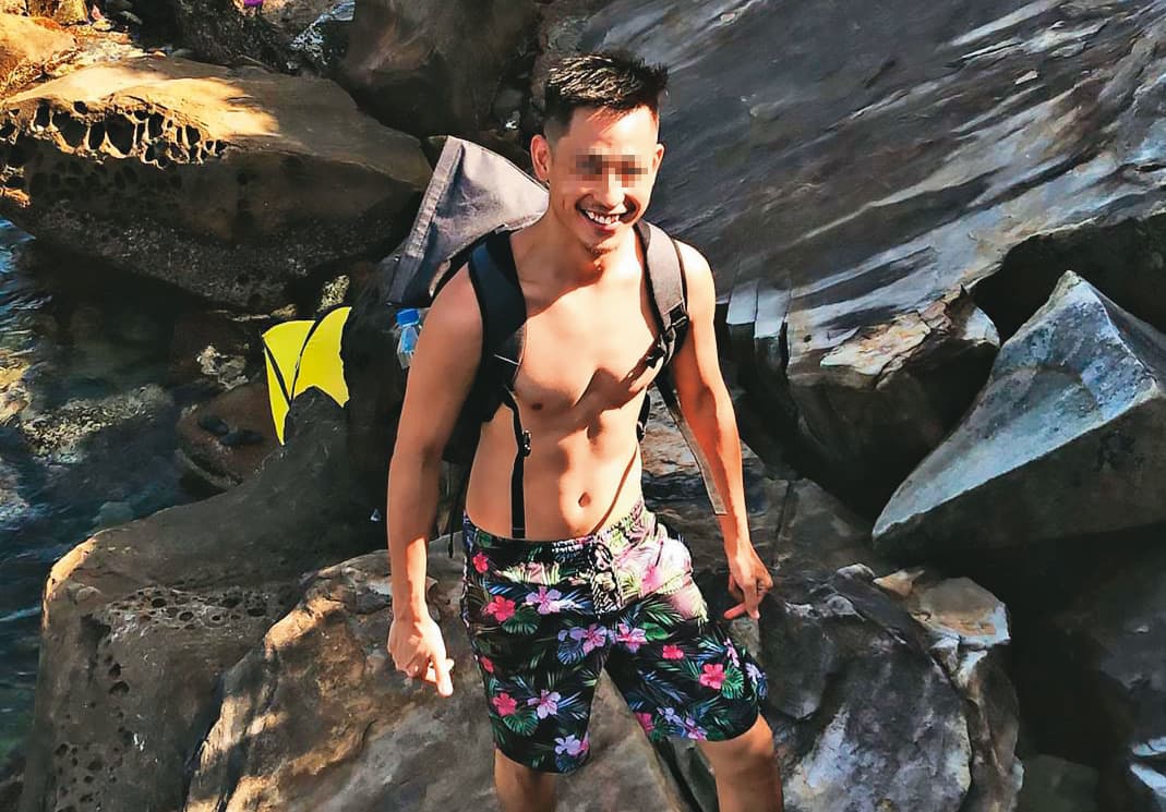 張男形象陽光開朗、外型不錯，是小有名氣的網帥，H女曾為他舉辦百人到龍洞淨灘活動，讓他獲得媒體曝光，但他卻趁H女拉贊助時，又跟其他女生曖昧約會。（翻攝自IG）