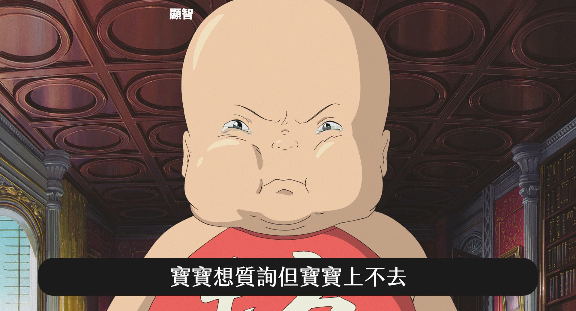 王婉諭也於臉書po出一系列吉卜力哏圖，強調國民黨今天又占領質詢台。（翻攝自王婉諭臉書）