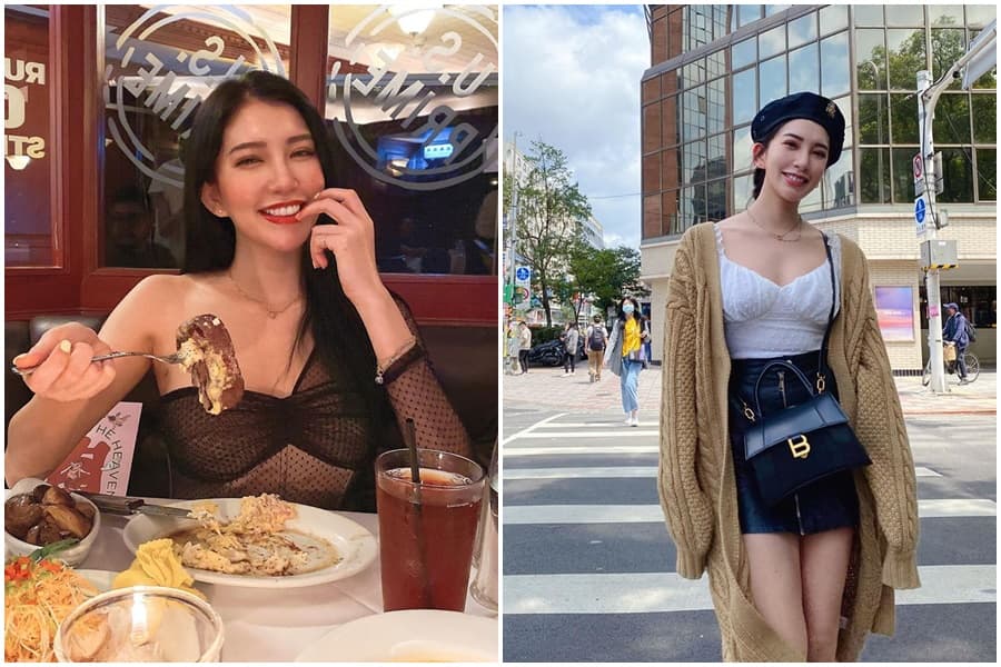 東區美式餐廳老闆娘外型亮麗，身材姣好。（翻攝自翻攝veedachang IG）