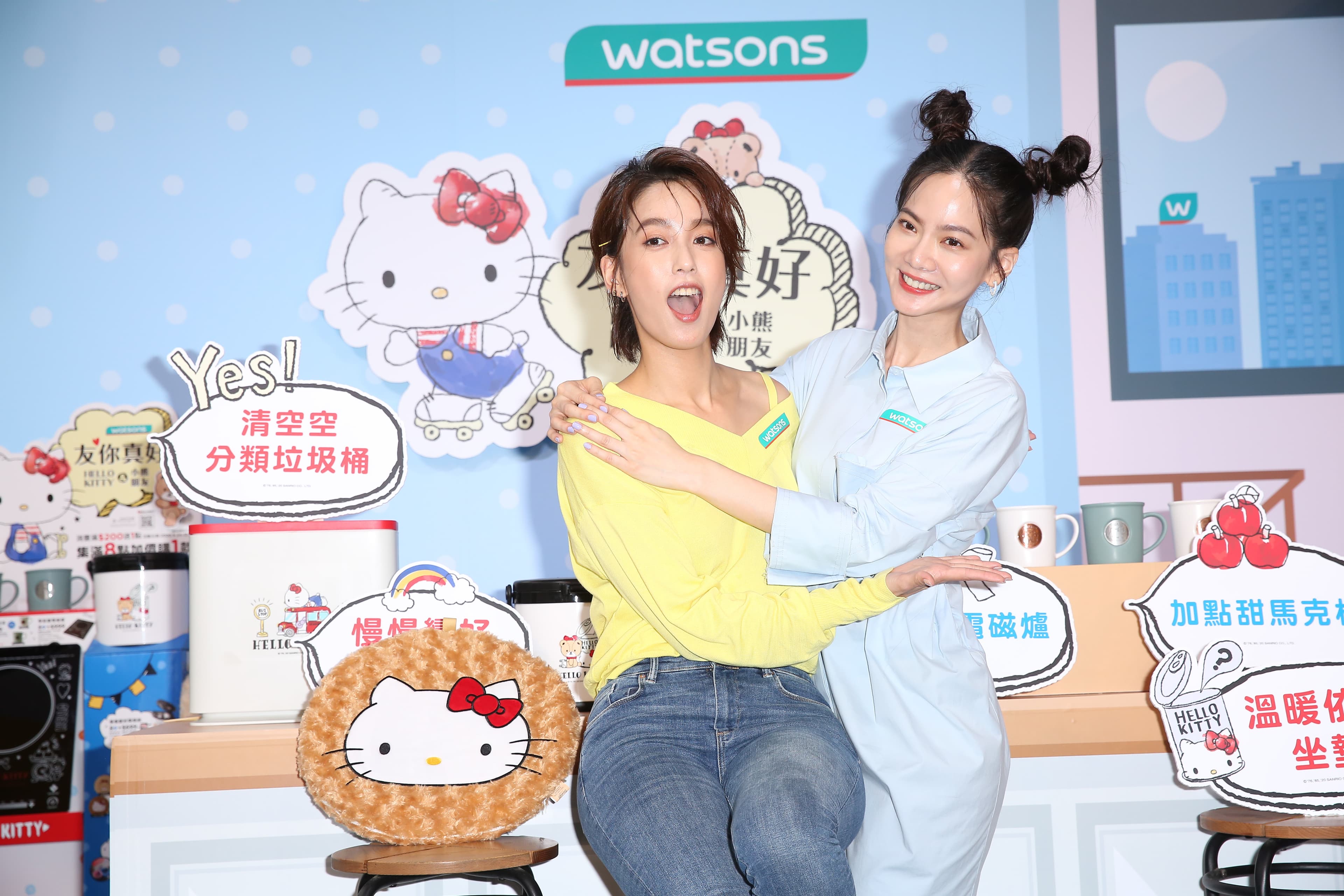 陳庭妮跟曾之喬合作拍廣告後，成了好朋友。