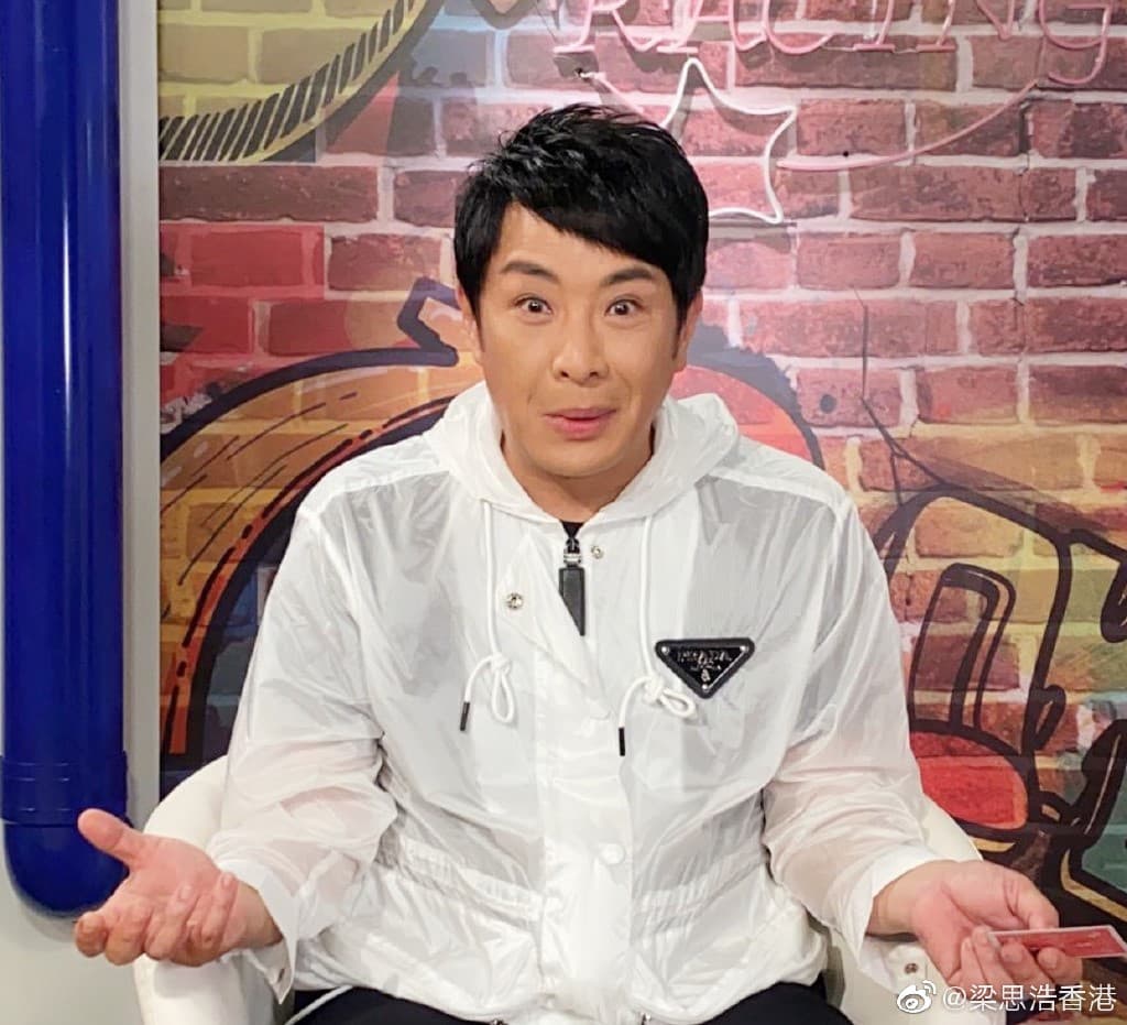 梁思浩笑說這名罷工的女演員既是「最麻煩女星」，也是「最專業的女藝人」。（翻攝自梁思浩微博）