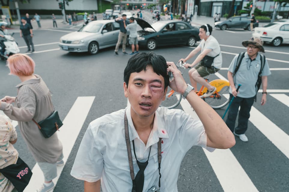 去年金馬最佳男配角劉冠廷，今年以《消失的情人節》角逐金馬影帝。