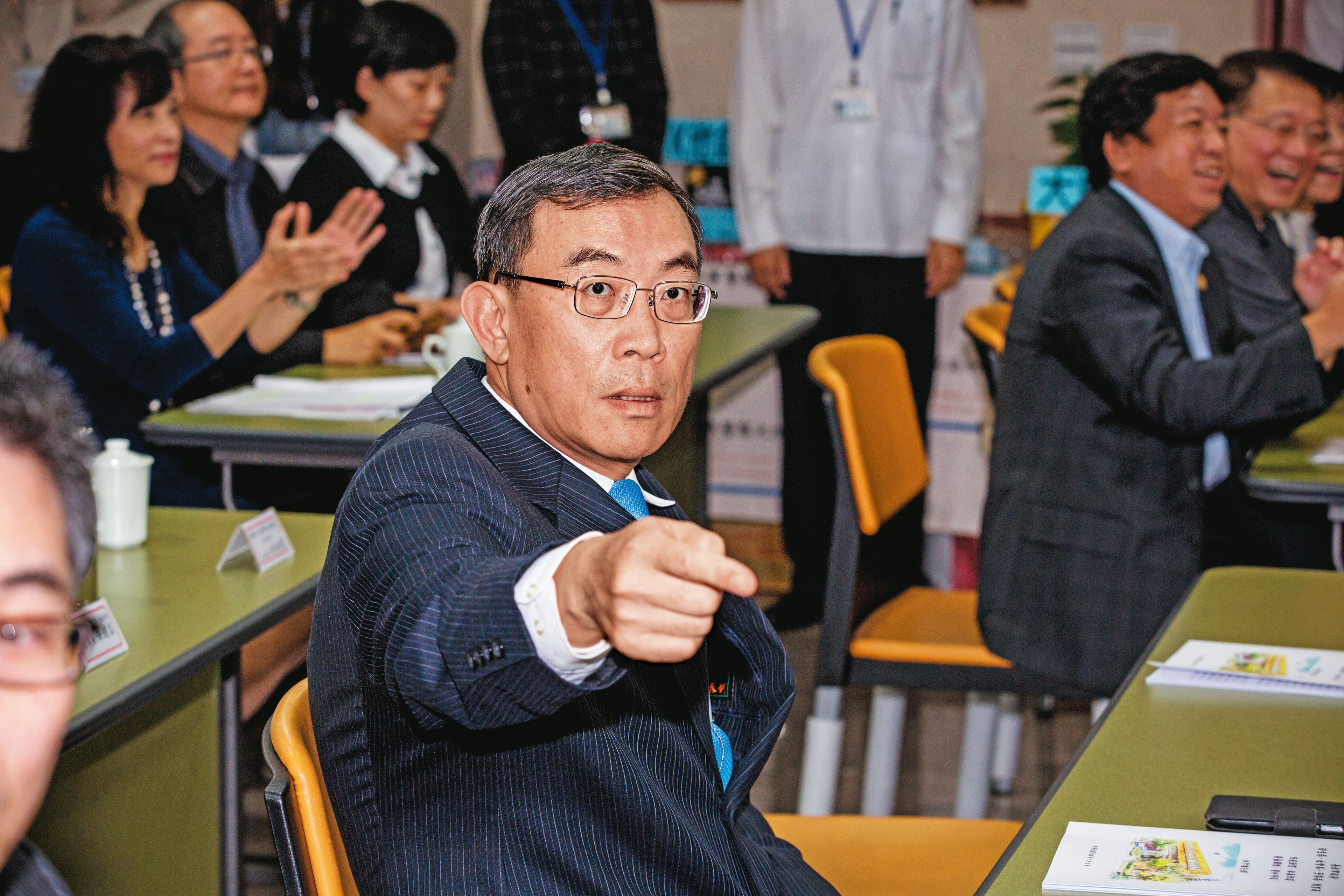 高檢署檢察長邢泰釗（圖）與檢察官壽勤偉，研議促請法院羈押梁男。