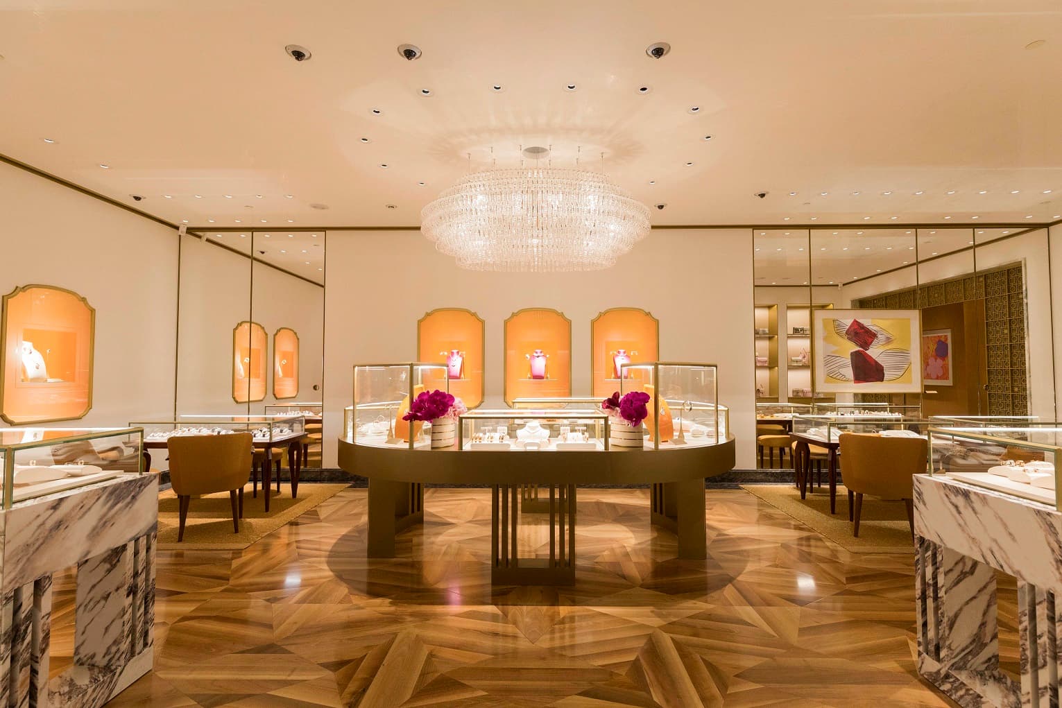 寶格麗全新PETER MARINO形象概念店店景照。（寶格麗提供）