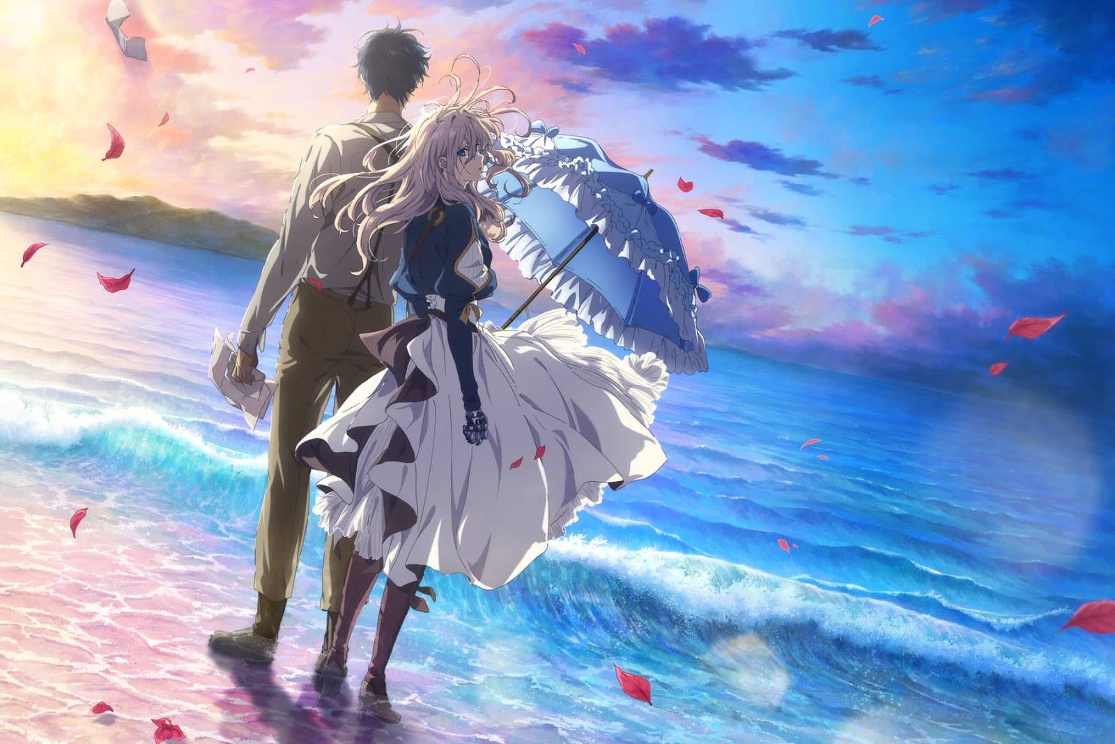 《紫羅蘭永恆花園電影版》在日台都開出票房佳績，台灣票房已突破2千萬。（采昌國際多媒體提供）