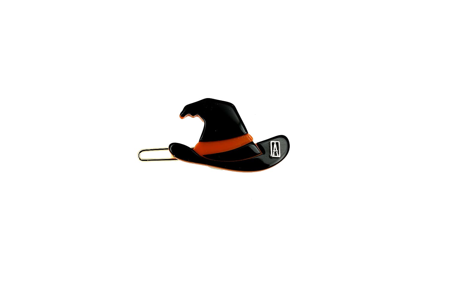 Halloween 巫婆帽豆扣夾  NT$1,700（Alexandre de Paris提供）