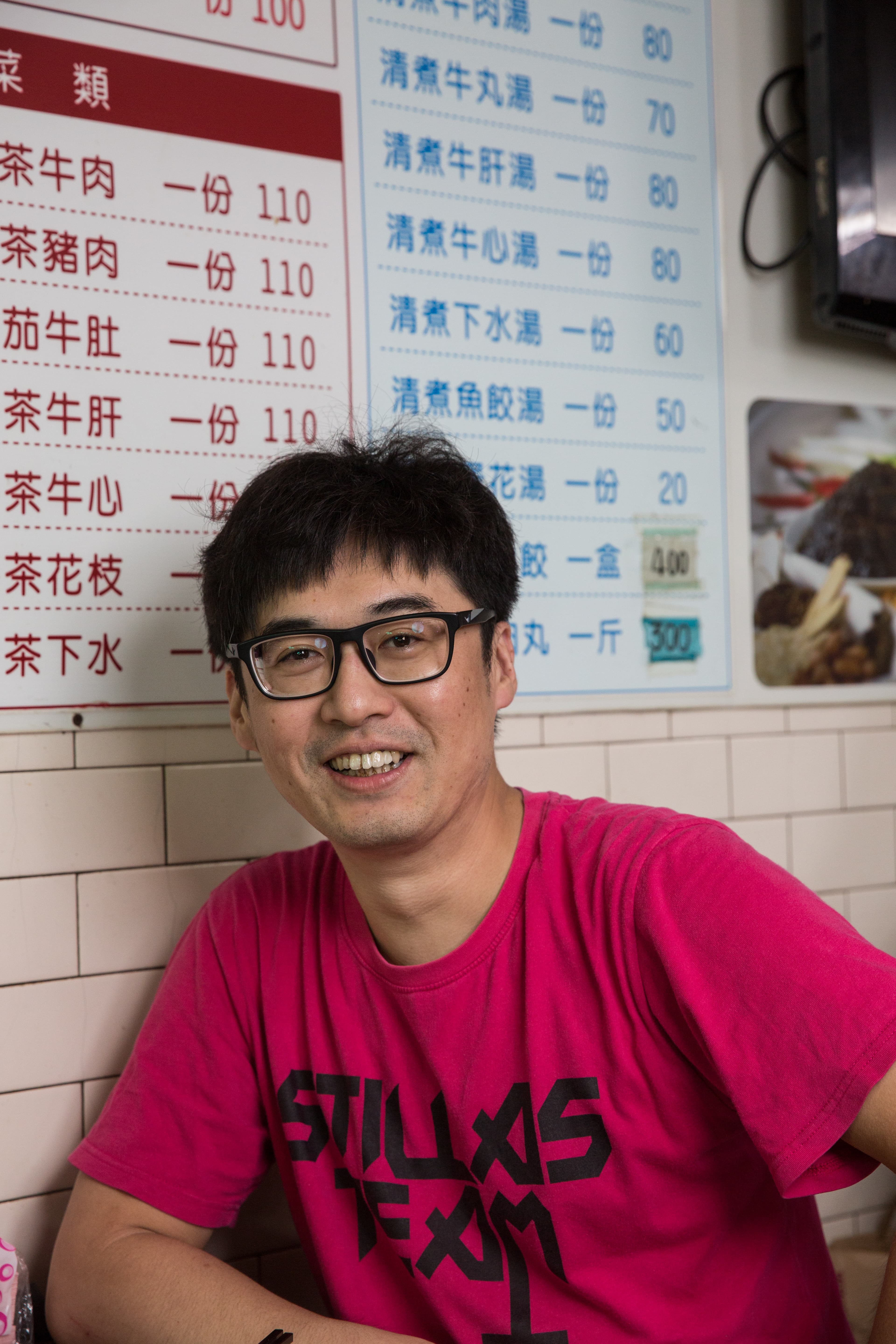 蔡先生，竹東人