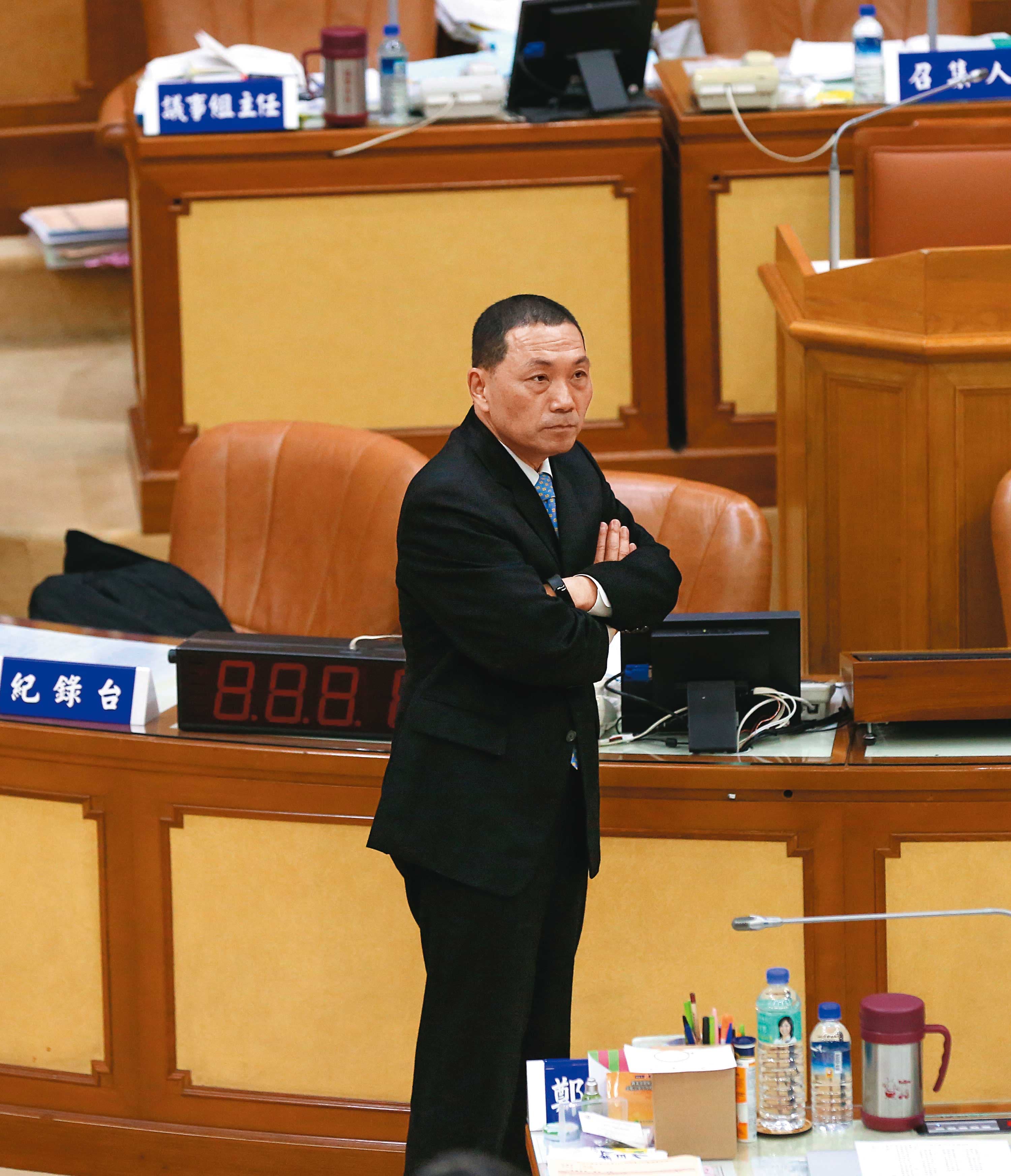 新北市長侯友宜率領的市府團隊，被爆將不友善的議員列為黑名單。