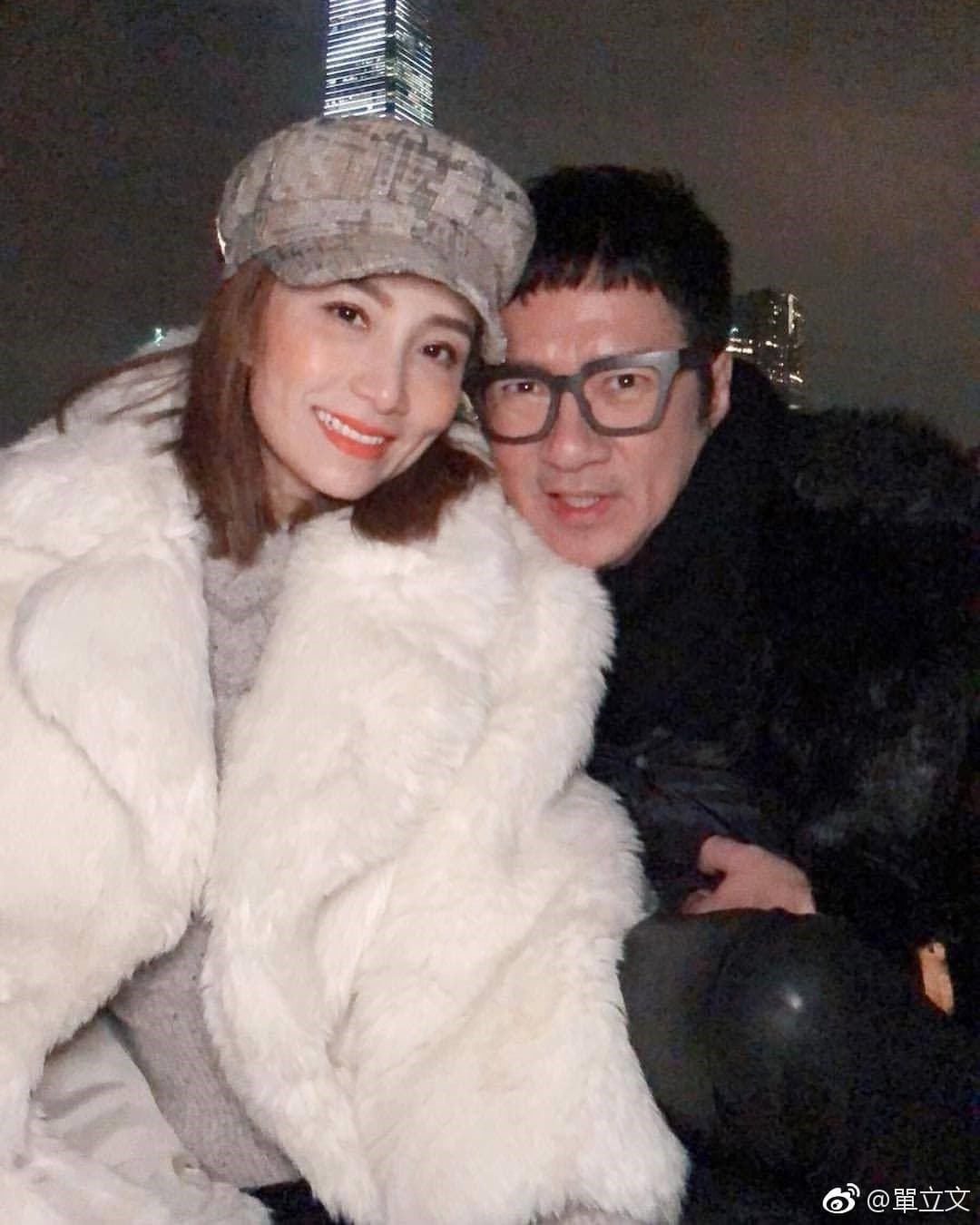 單立文與胡蓓蔚結婚12年，常在社群網站甜蜜放閃。（翻攝自單立文微博）