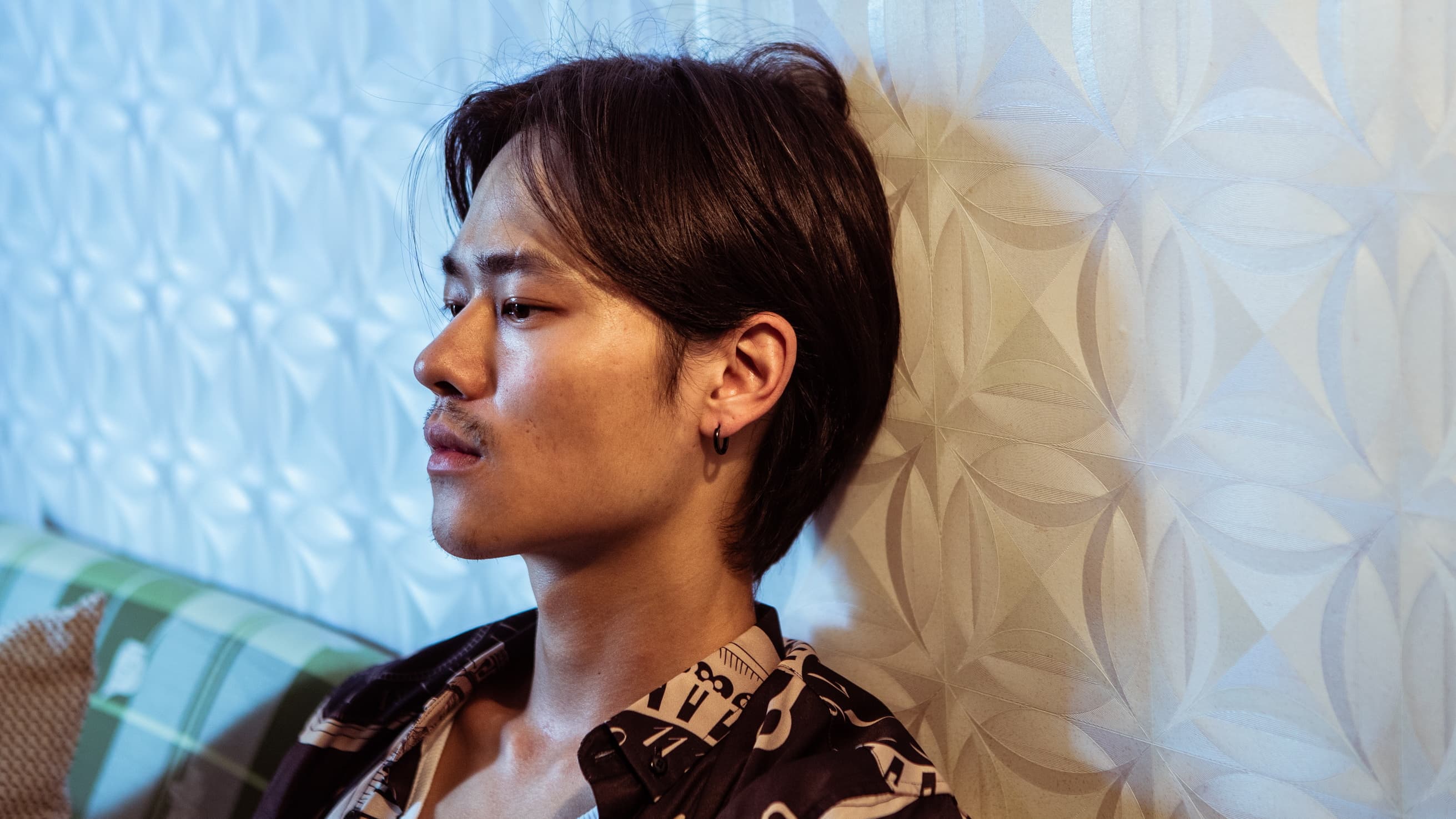 夏騰宏在電影《野雀之詩》中演技精湛，因而在《山中森林》的試鏡中，脫穎而出。（一顆星工作室提供）