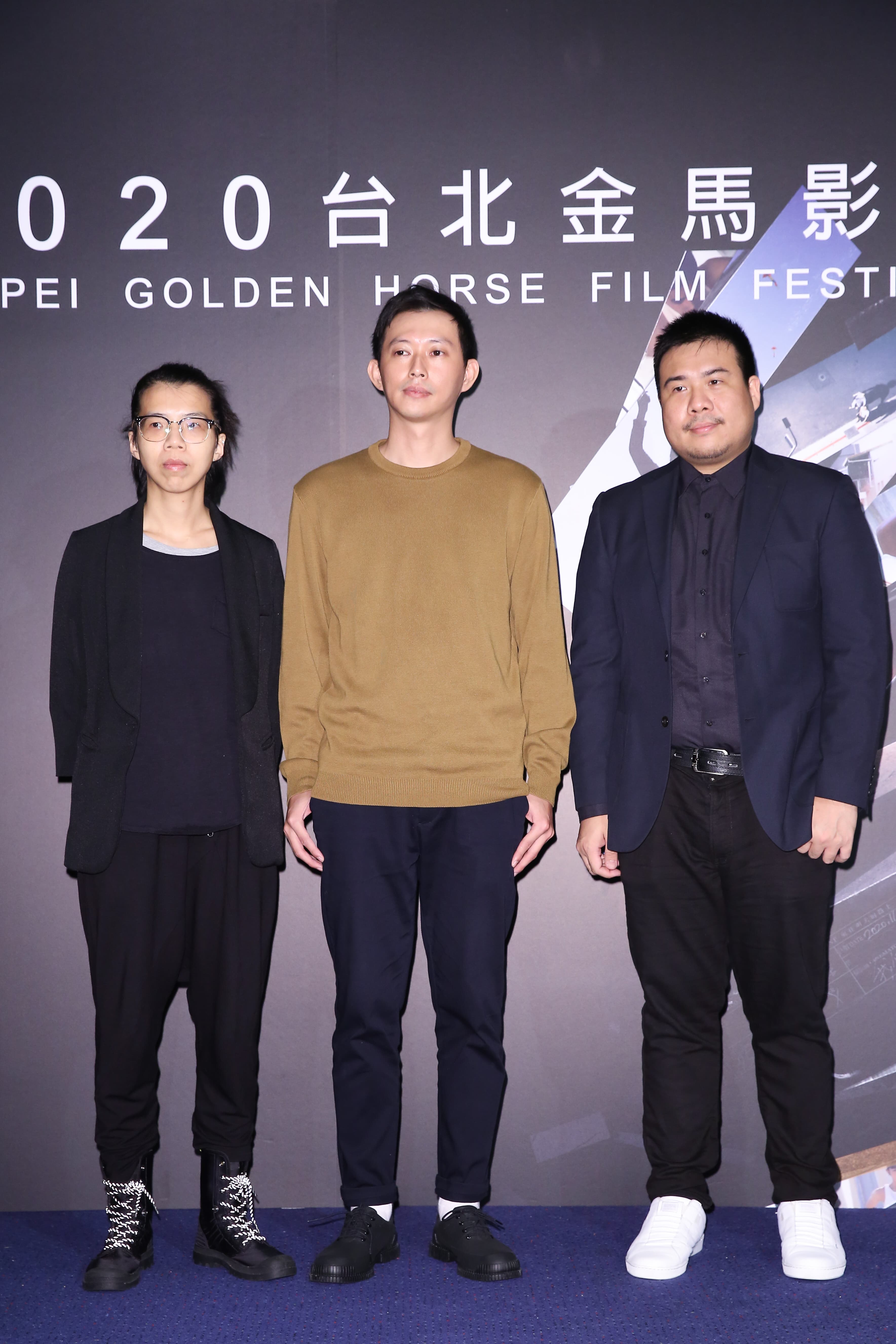 《返校》影集版動用3位導演蘇奕瑄（左起）、莊翔安、劉易合作拍攝。