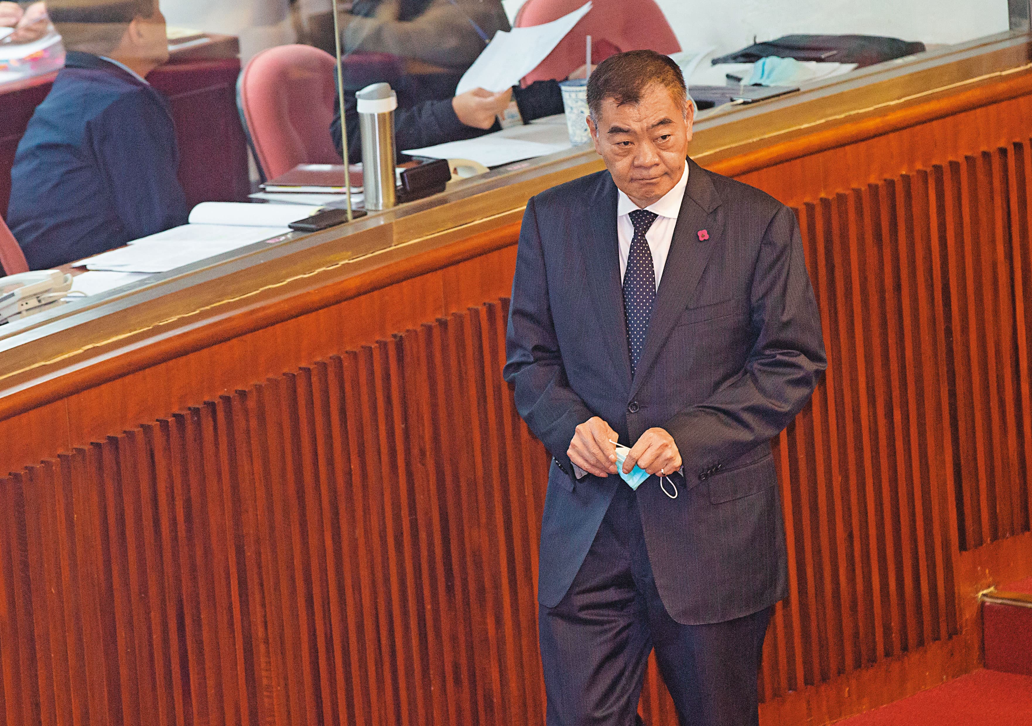 國民黨籍議長陳錦祥（圖），表態支持宣布參與台北市長初選的市議員羅智強。