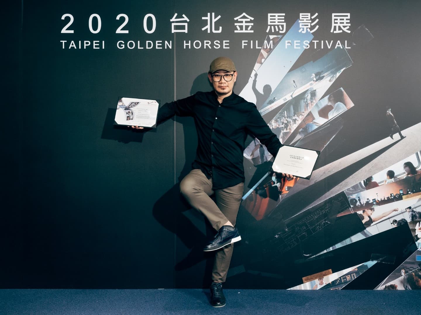 馬來西亞電影《南巫》一舉囊括「奈派克（NETPAC）獎與「亞洲電影觀察團」推薦獎，導演張吉安十分開心。（金馬執委會）