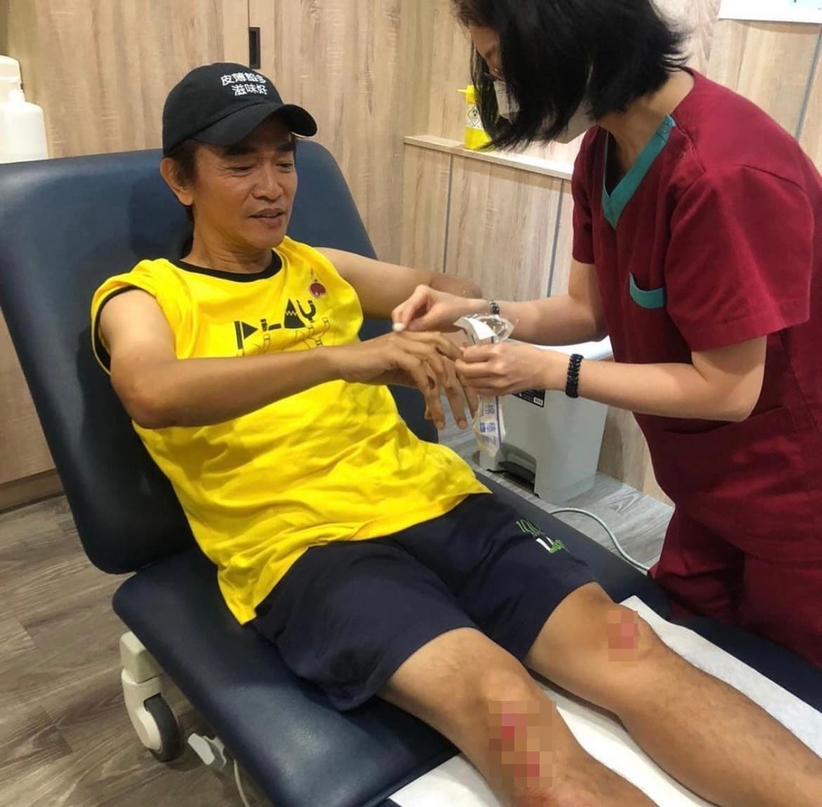 吳宗憲透露自己將前往醫院對腦部做電腦斷層掃描，以防萬一。（翻攝自吳宗憲IG）