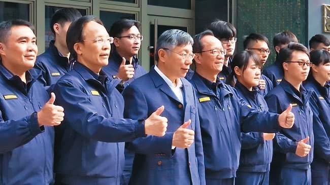 台北市長柯文哲十分重視治安，也多次誇口台北市的刑案破案率百分之百。（翻攝華視新聞）