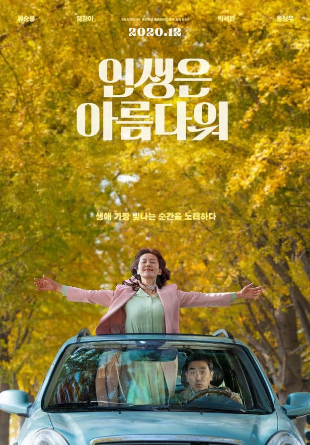 柳承龍與廉晶雅主演的電影《美麗人生》預定12月在韓上映。（網路圖片）