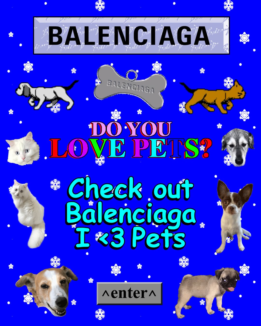 I LOVE PETS 墜飾 價格店洽 BALENCIAGA。（BALENCIAGA提供）