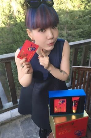 吳莫愁（圖）曾經是哈林力挺的參賽選手。（翻攝自吳莫愁微博）