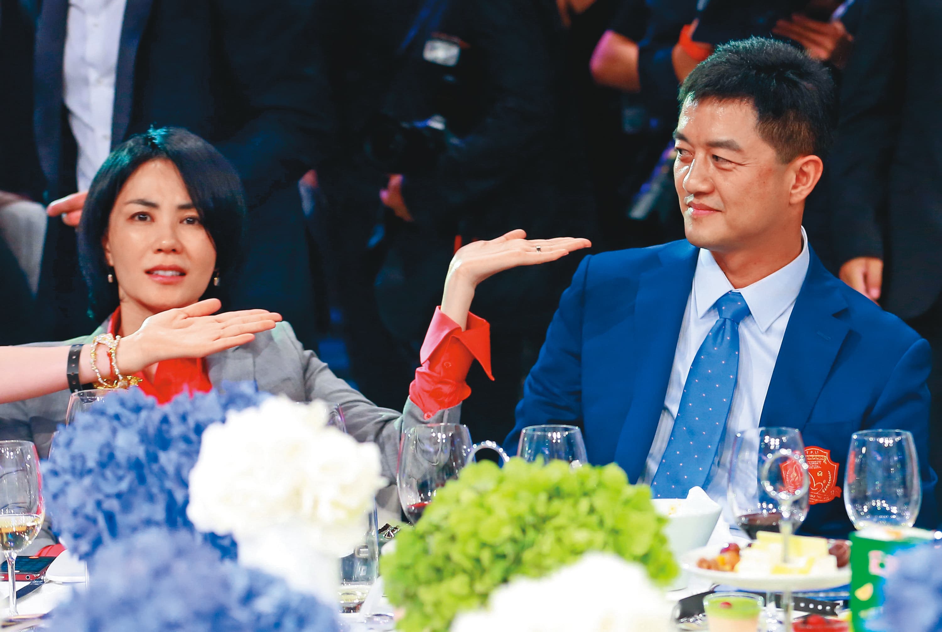 王菲（左）曾與李亞鵬（右）結婚，婚姻維持八年即告吹。（東方IC）