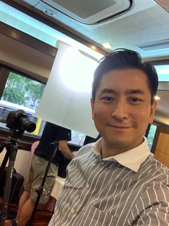 范振鋒透露，這名女星身材火辣，但多年前已淡出演藝圈。（翻攝自范振鋒臉書）