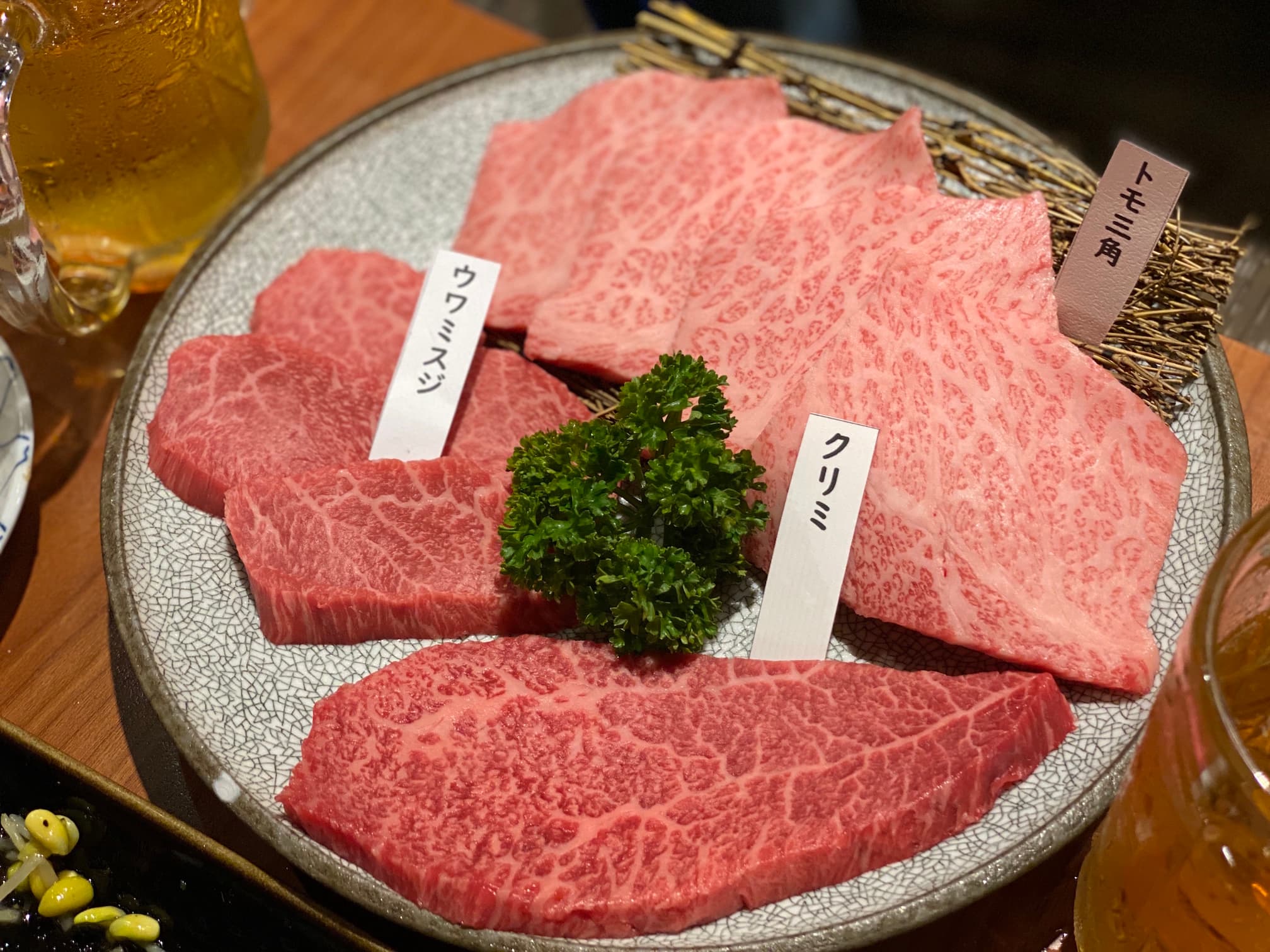 和牛腿肉部位是鍾佳憲心中的夢幻逸品。