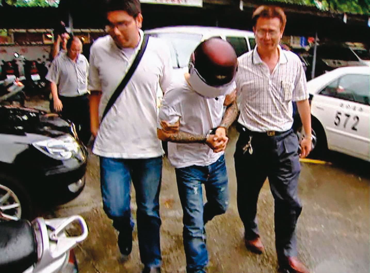 案發後1個月，警方逮捕共犯王躍凱。（東森新聞提供）