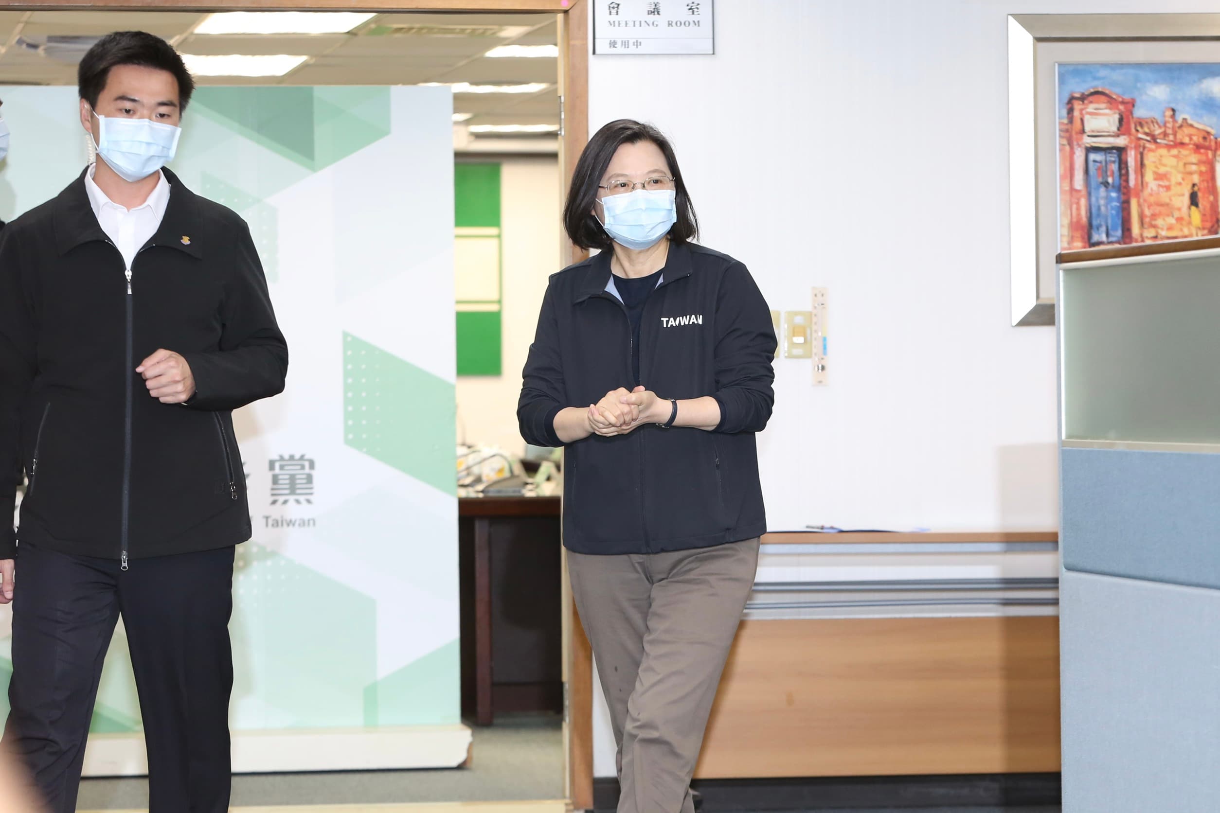 民進黨主席蔡英文今主持中執會。